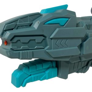 Pistola De Agua Gigante Metralleta Diseño Dinosaurio: imagen 13