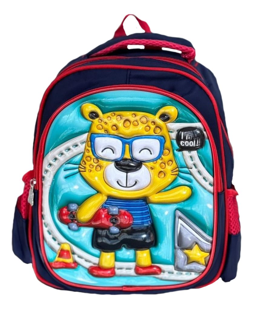 Mochilas Para Niños Diseños De Dibujos Animados Engomados.