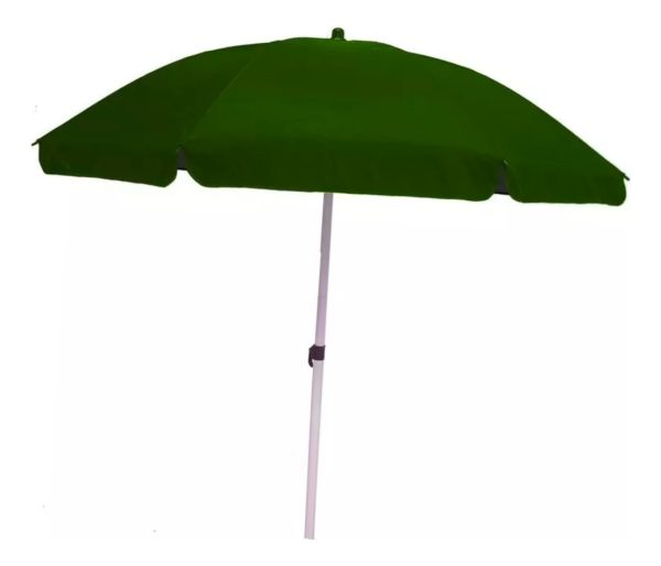 Sombrilla De 2m De Diámetro Y 2,10m Altura Con Proteccion Uv