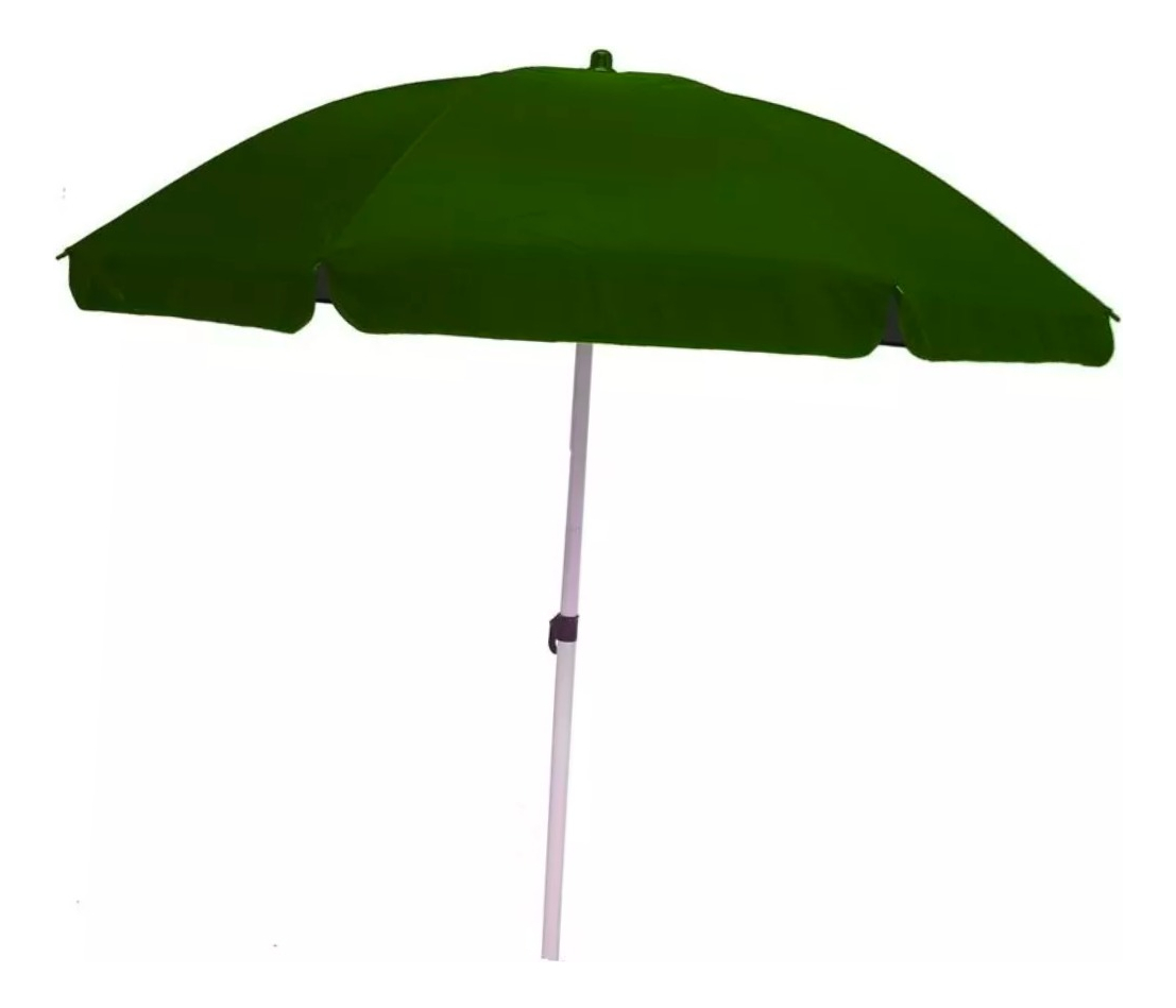 Sombrilla De 2m De Diámetro Y 2,10m Altura Con Proteccion Uv: imagen 11