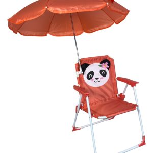 Silla Plegable De Playa Infantil Con Sombrilla Para Ni&ntilde;os
