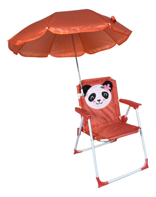 Silla Plegable De Playa Infantil Con Sombrilla Para Niños