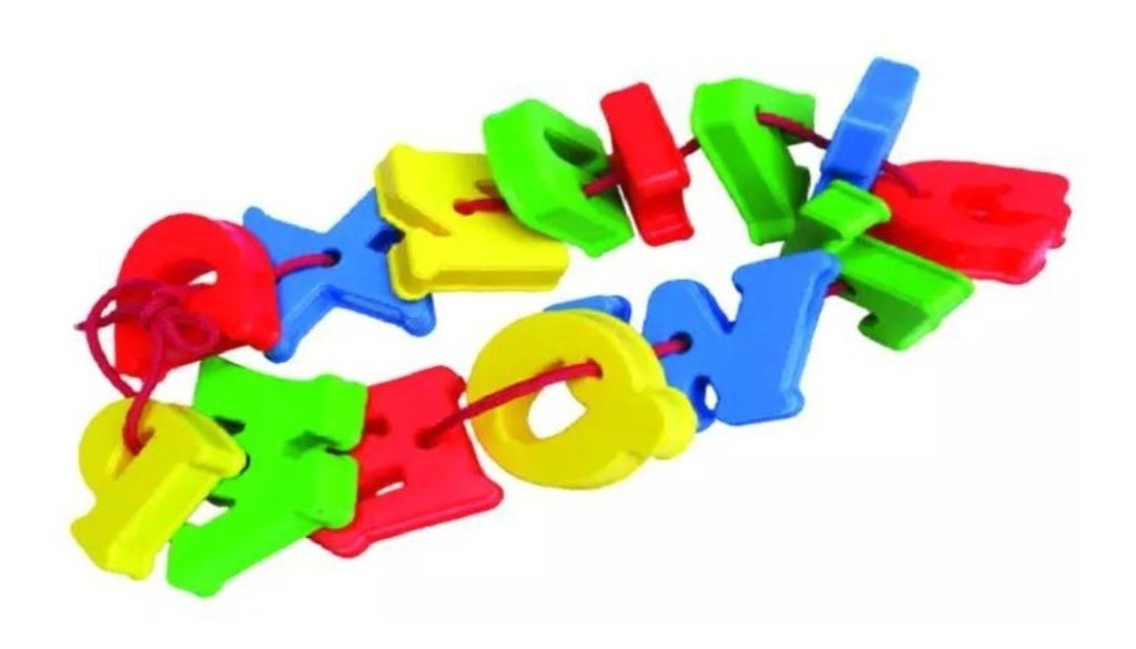 Juego De Letras Mayúsculas Didácticas En Blister