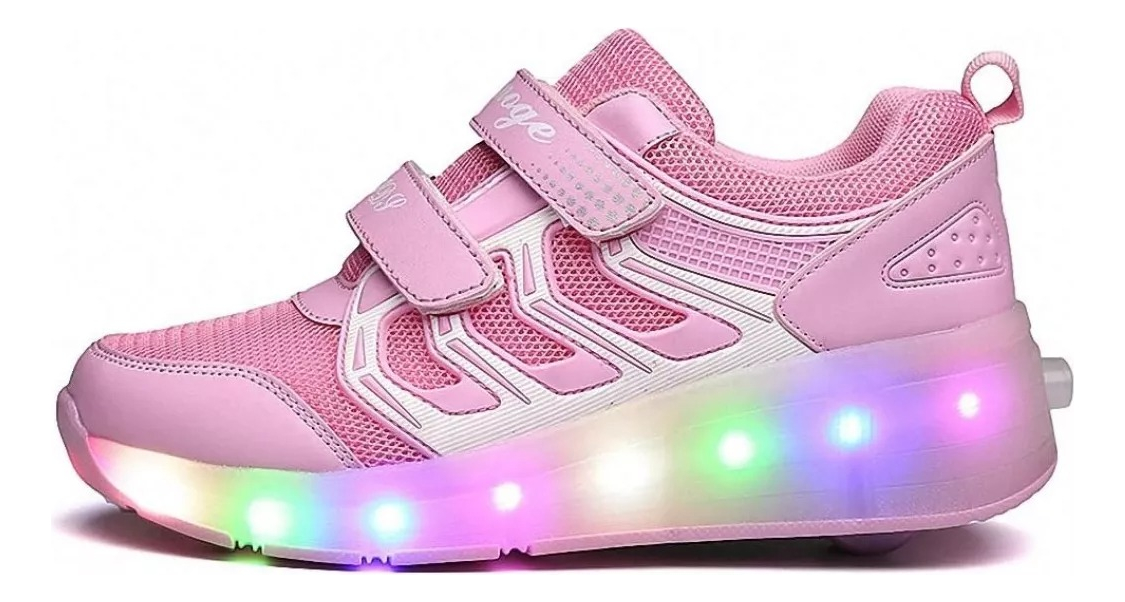 Patines Patín Zapatos Championes Para Niños Con Luces Led: imagen 93