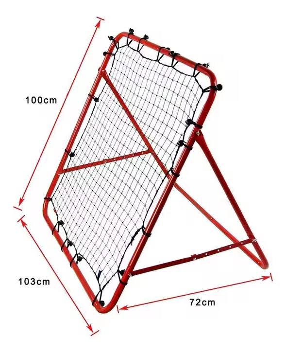 Arco Rebotador De Fútbol Portátil Entrenamiento Ajustable