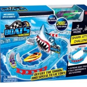 Juego Juguete Pista Agua Micro Boats Tiburón: imagen 1