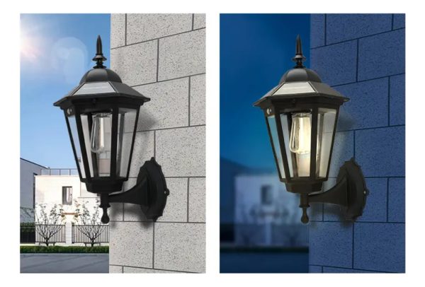 Foco Led Solar Farol Colonial Decorativo Calidad