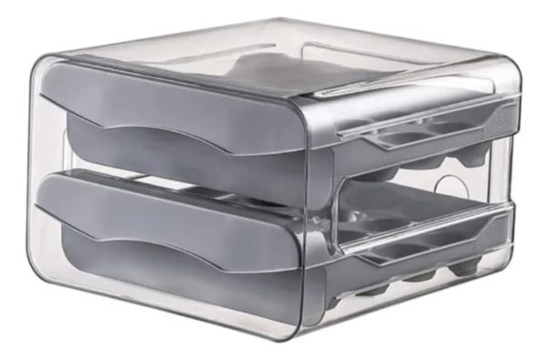 Huevera Organizador Para Huevos Práctico Para 30 Unidades