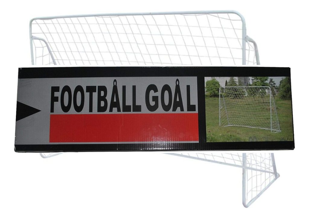 Arco De Futbol Metal Con Red Adulto Y Niños 213 X 150 Cm