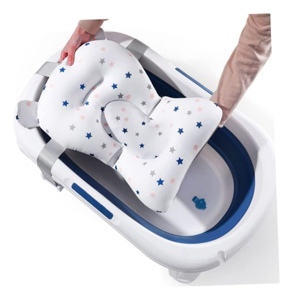 Baño Bañito Plegable Bebés Con Colchón Splash Calidad