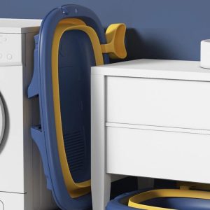 Bañera Baño Bañito Plegable Para Bebes Y Niños: imagen 5