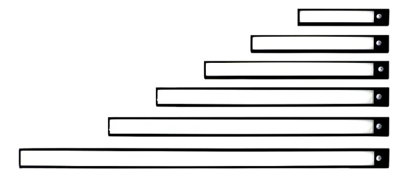 Barra Led Lampara Luz Con Sensor De Movimiento 50 Cm Calidad