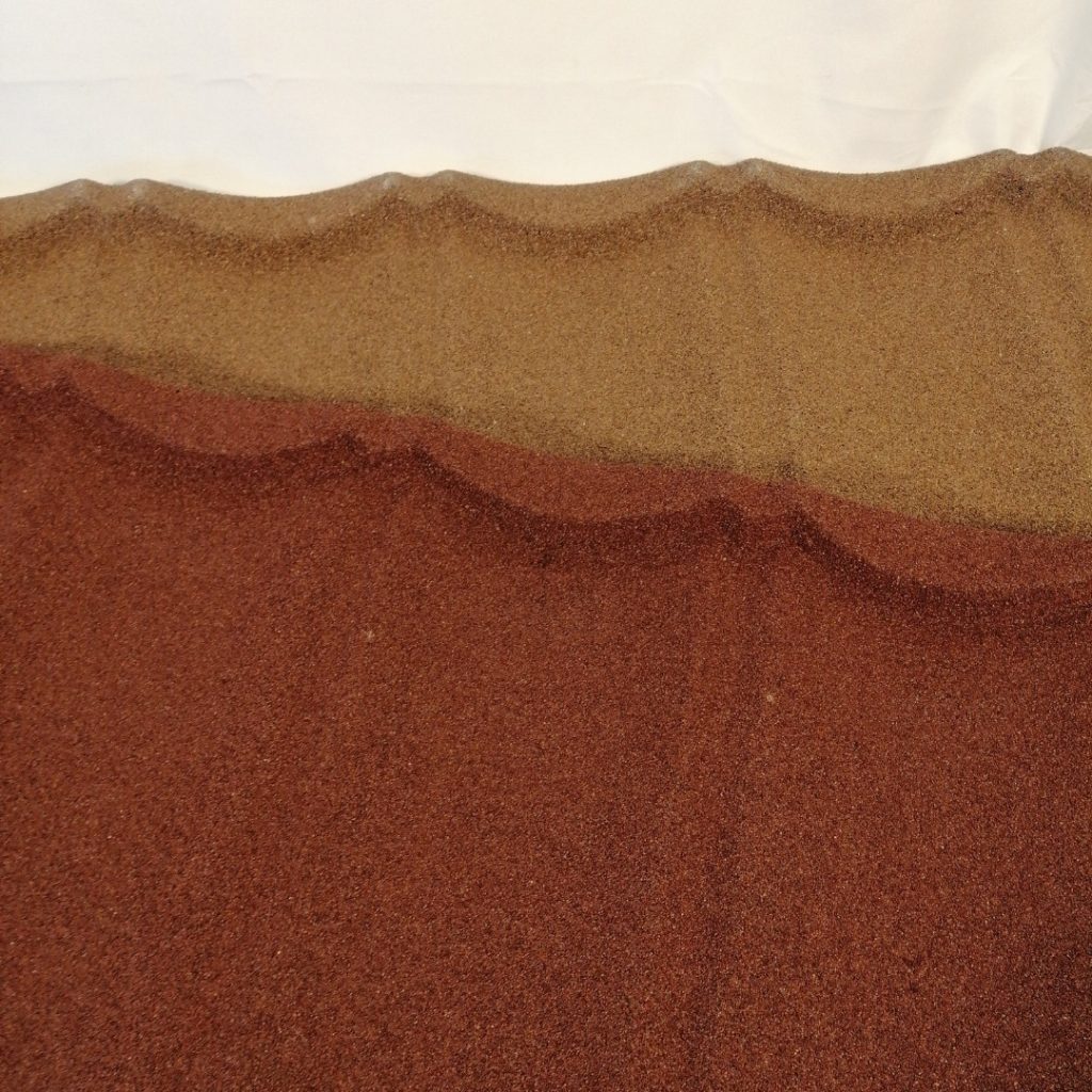 Teja Alero Chapa Gravillada Pergolas Color Terracota Marrón