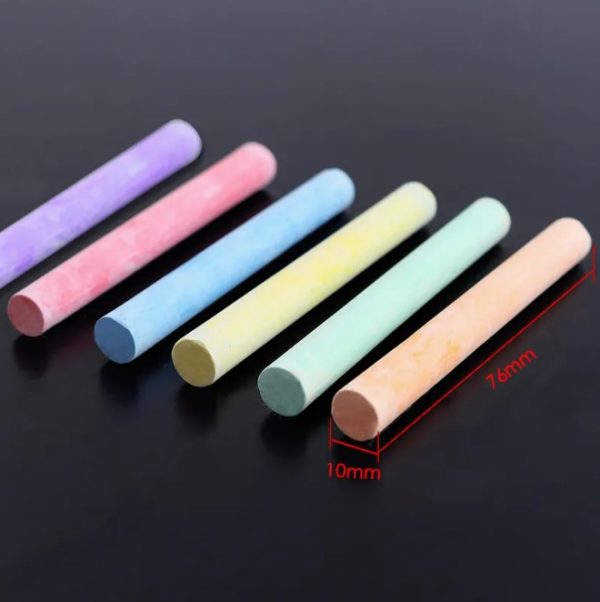 Tiza De Colores En Barra Foska 76mm 12 Unidades X 20 Pcs