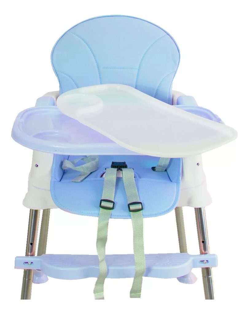 Silla De Comer Para Bebe Multiuso 3 En 1 Y Ruedas
