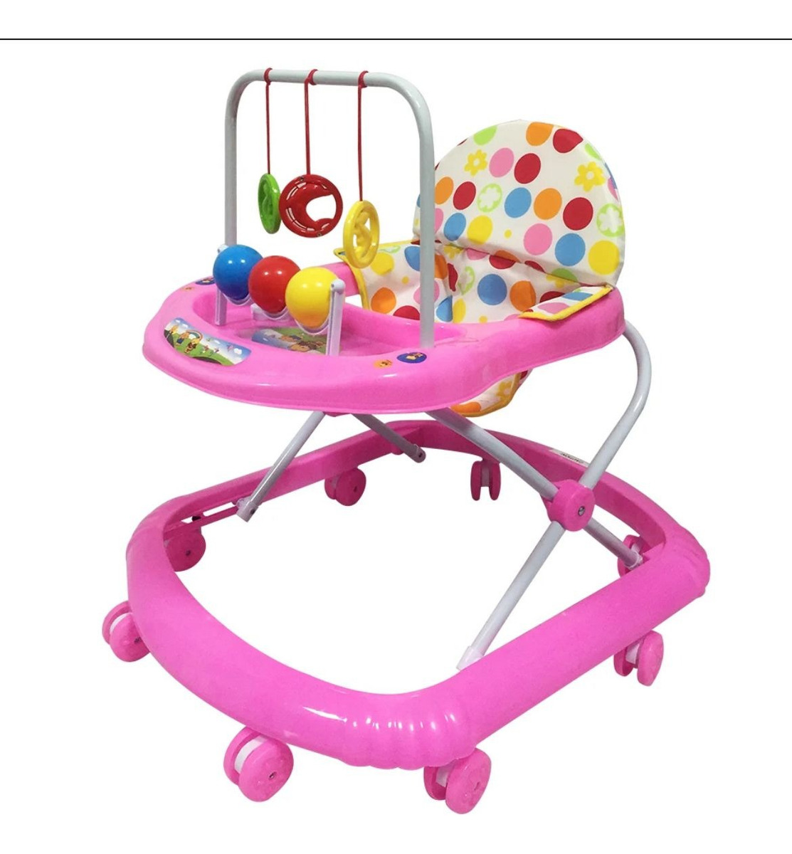 Andador Bebe Didactico 7 Ruedas Practico Con Música