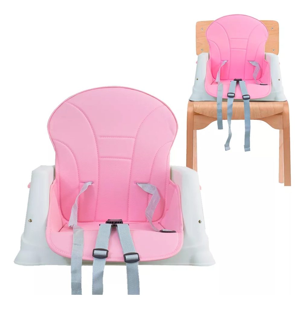 Silla De Comer Para Bebe Multiuso 3 En 1 Y Ruedas