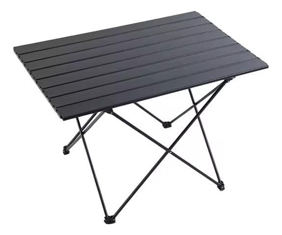 Mesa Plegable Camping Color Negro