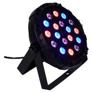 Luz Led Pack X3 Audio Par 18 Led Rítmica Multicolor Fiesta: imagen 2