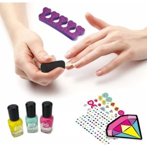 Kit Maquillaje Infantil He Ahiy Con Modelos Y Accesorios Para Niñas: imagen 5