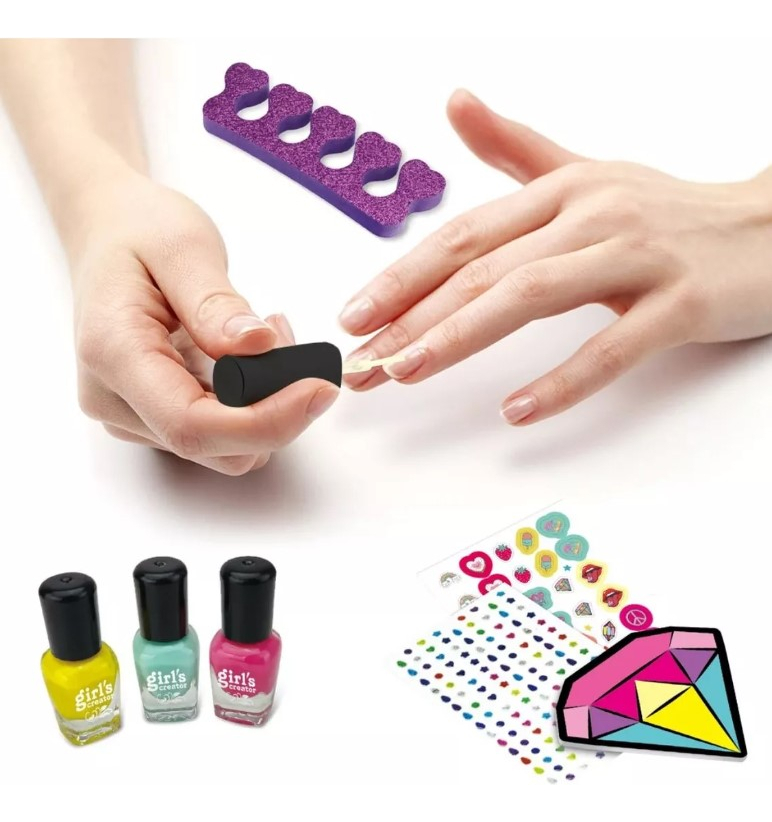 Kit Maquillaje Infantil He Ahiy Con Modelos Y Accesorios Para Niñas: imagen 5