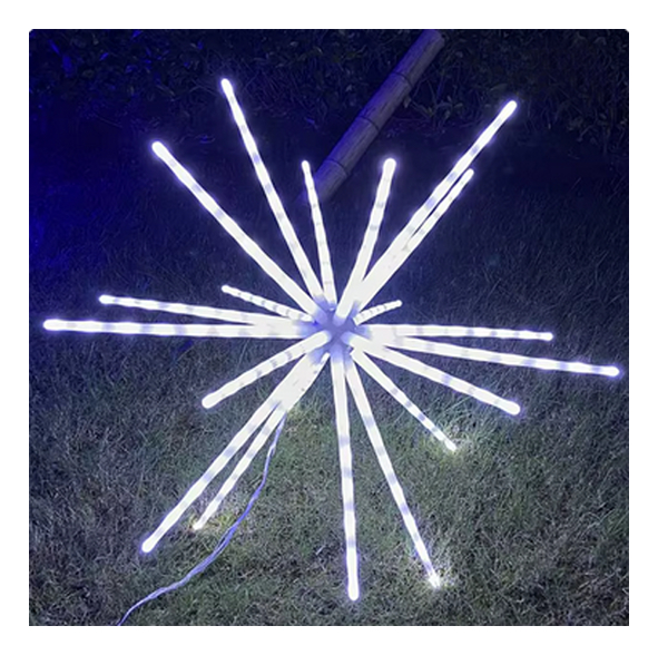Estrella Navidad Led Efecto Fuegos Artificiales 60 Cm - Imagen 3