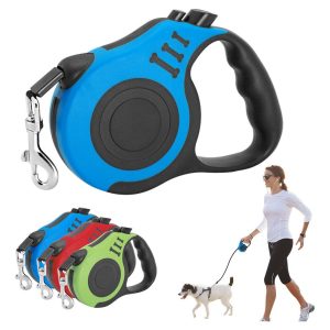 Correa Retráctil De 3 Metros Para Perro. Variedad De Colores: imagen 4
