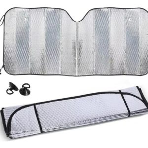 Para Sol Vidrio Delantero Parabrisa Auto Sol Metalizado: imagen 1