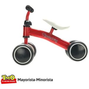 Bicicleta De Metal Sin Pedales P/ Niños 4 Ruedas Equilibrio: imagen 4