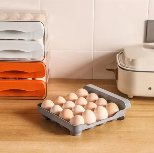 Huevera Organizador Para Huevos Práctico Para 30 Unidades