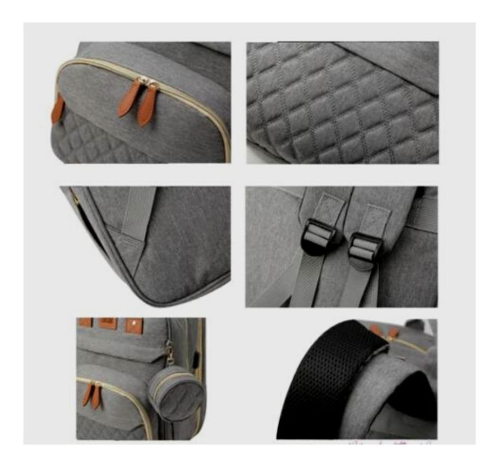 Bolso Mochila Maternal Cuna Bebé Cambiador Calidad