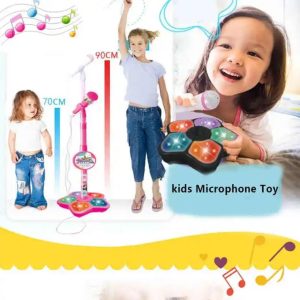 Microfono Karaoke Musical Para Niños Luces Infantil: imagen 15