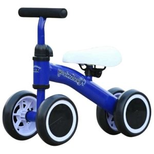 Bicicleta De Metal Sin Pedales P/ Niños 4 Ruedas Equilibrio: imagen 5