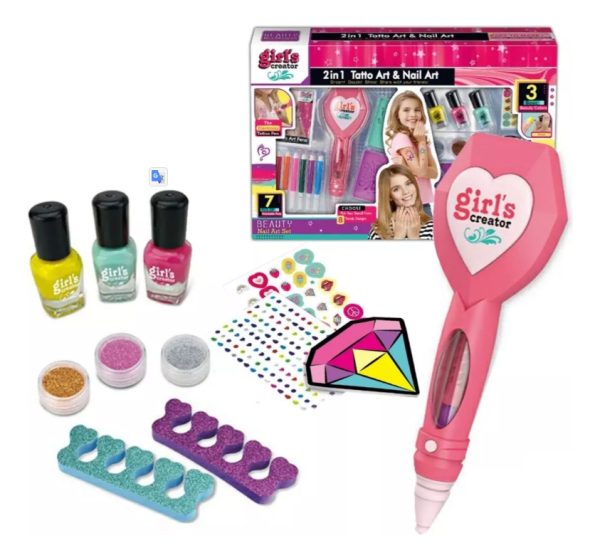 Kit Maquillaje Infantil He Ahiy Con Modelos Y Accesorios Para Niñas