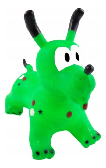 Burrito Perro Saltarin Inflable Diseño Animal Goma