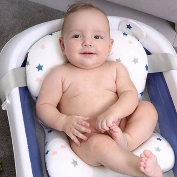 Baño Bañito Plegable Bebés Con Colchón Splash Calidad
