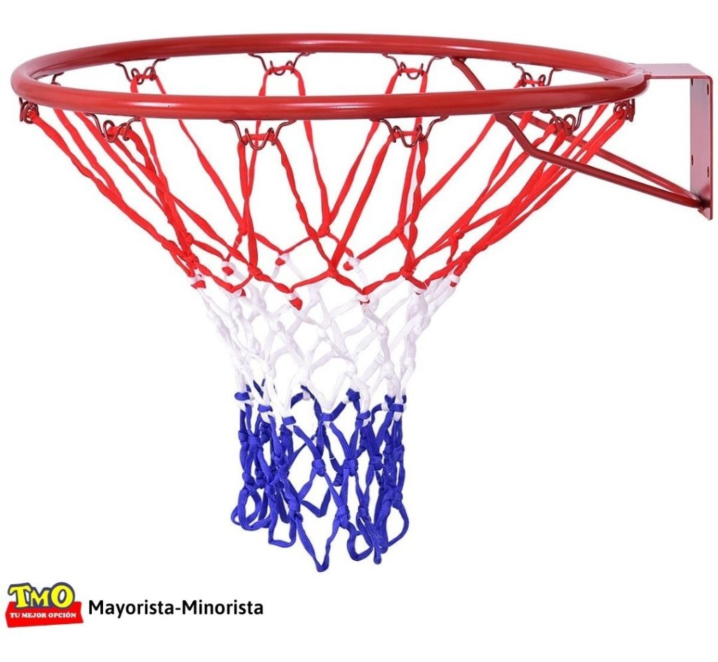 Aro De Basketball Profesional 45cm +soporte +red + Tornillos