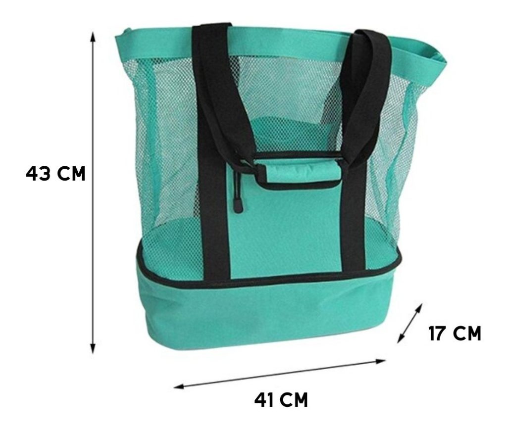 Bolso De Playa Grande Picnic Paseo Con Conservadora Incluida