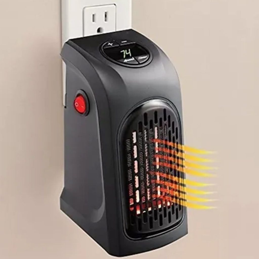 Mini Estufa Calefactor 220v Portatil Regulable Potencia 400w