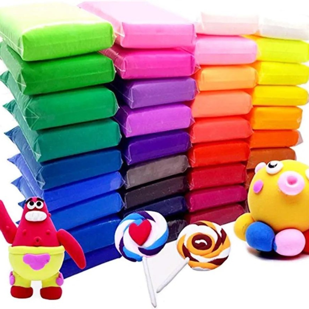 Masa Para Moldear Arcilla Ultraligera Juego Didáctico X 36 - Imagen 4