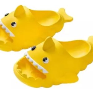 Chancletas Niño 2 Pares Zueco Infantil Tiburon Suela Blanda