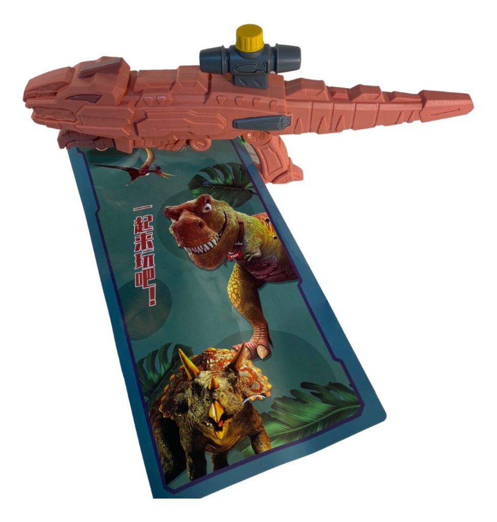 Pistola De Agua Gigante Metralleta Diseño Dinosaurio