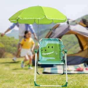 Silla Plegable De Playa Infantil Con Sombrilla Para Niños: imagen 11