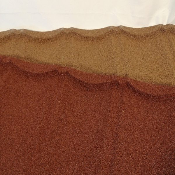 Teja Alero Chapa Gravillada Pergolas Color Terracota Marrón
