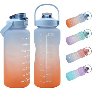Botella De Agua Envase Deportiva 2 Lts Diseño Motivacional