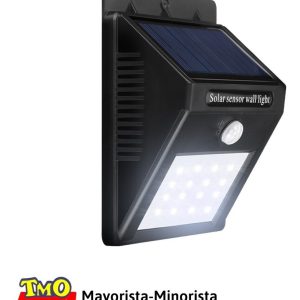 Farol Luz Lampara Led Sensor Solar Batería Exterior Jardín: imagen 3