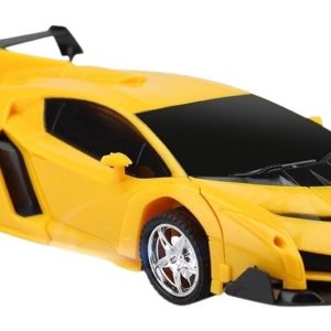 Transformer Auto Robot Con Luz Y Sonido A Control Remoto: imagen 3