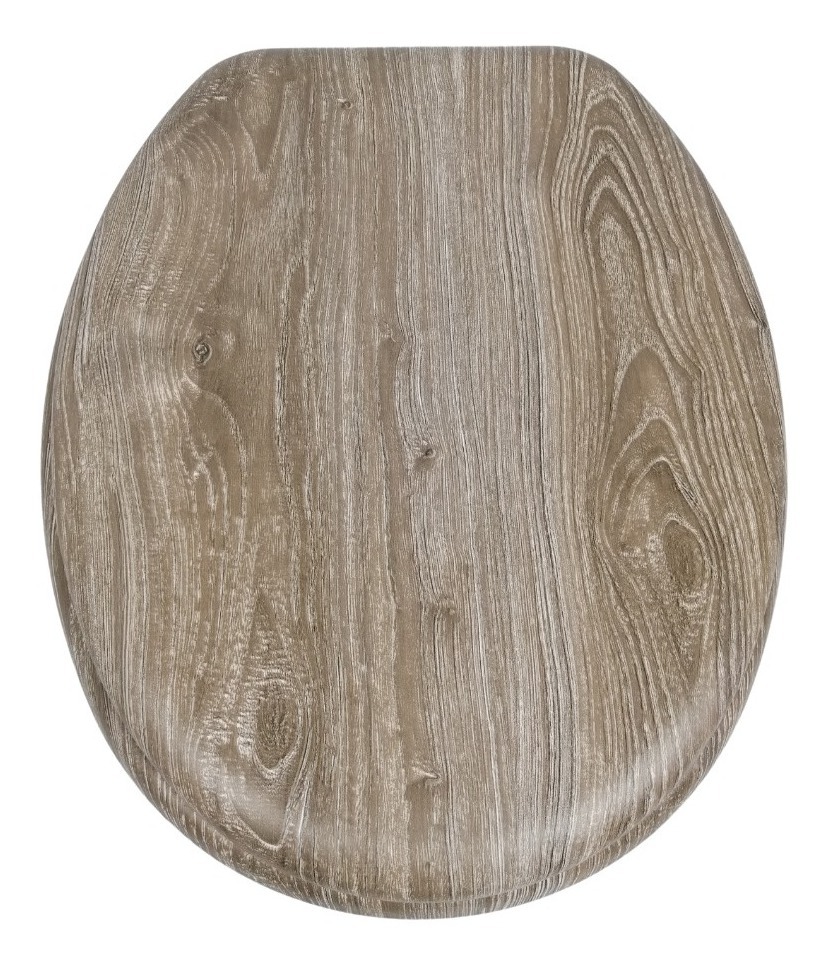 Tapa Inodoro Water Baño Madera Mdf Herrajes Metal Diseños