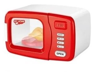 Microondas De Juguete Utensilios Para Niños Con Luz Y Sonido: imagen 2