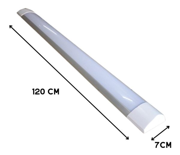 Plafon Tubo Led Para Oficina Sala Baño Cocina 36w
